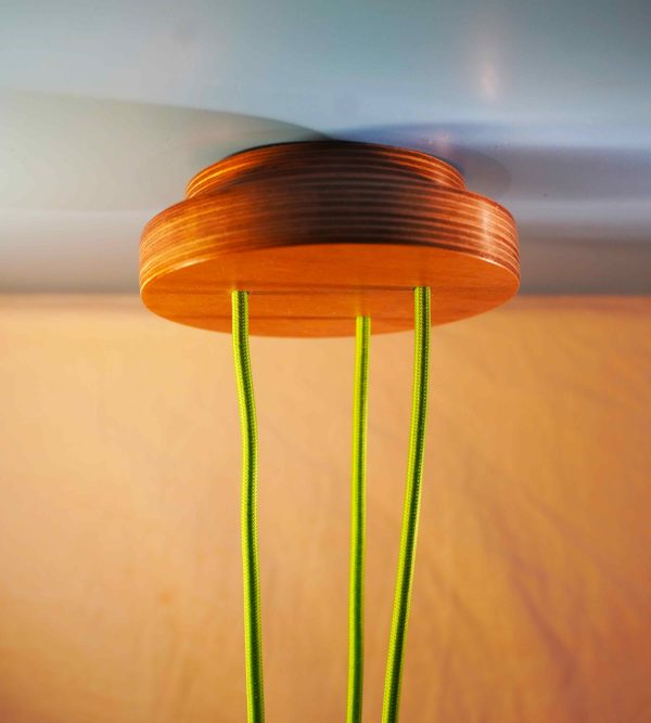 Triple Cable Ceiling Rose