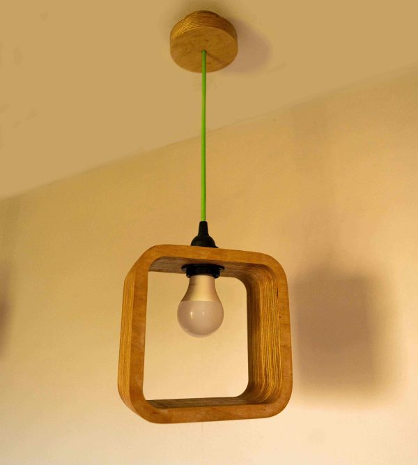 Single Bulb Halo Pendant Light - Image 4