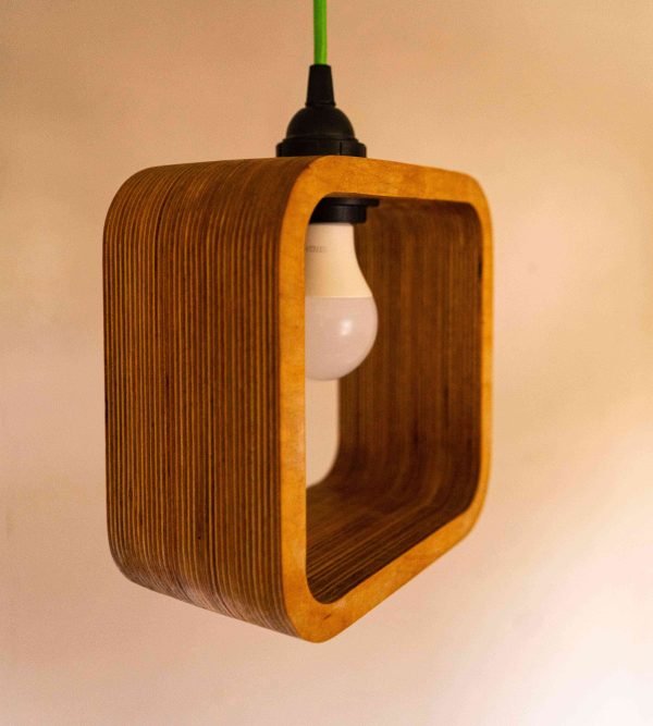 Single Bulb Halo Pendant Light - Image 2